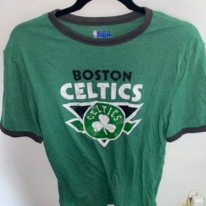 Vintage looking Boston Celtics tee shirt.